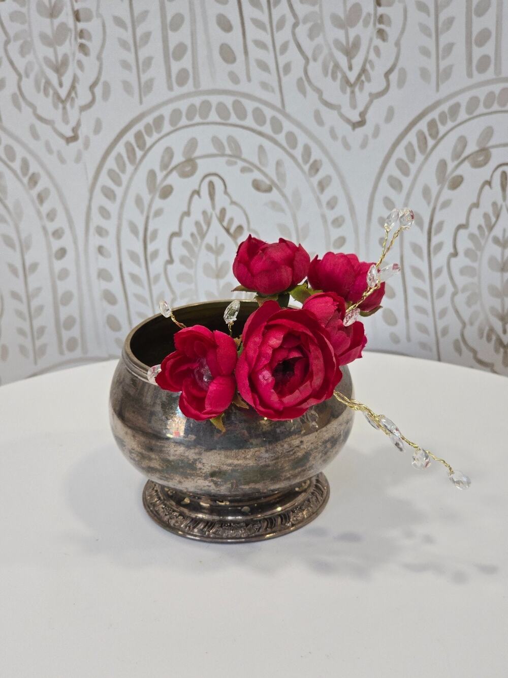 Vintage Oneida Henley Silver Plate Small Bowl Catchall Dish Cottagecore Decor